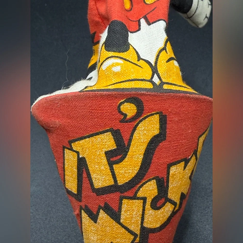 Vintage Walt Disney Mickey Mouse Push Up Puppet Collapsible Toy, Anne W. England